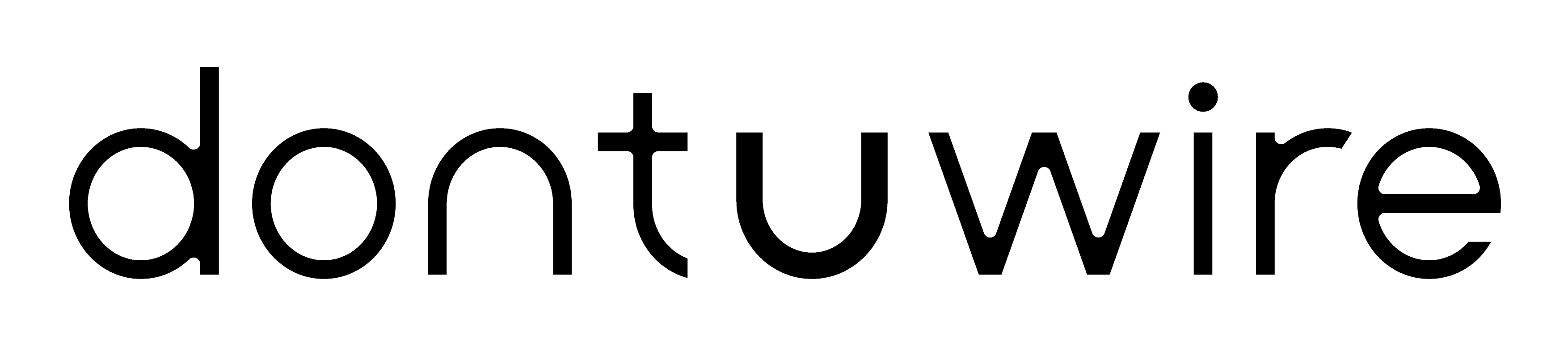 dontuwire text image